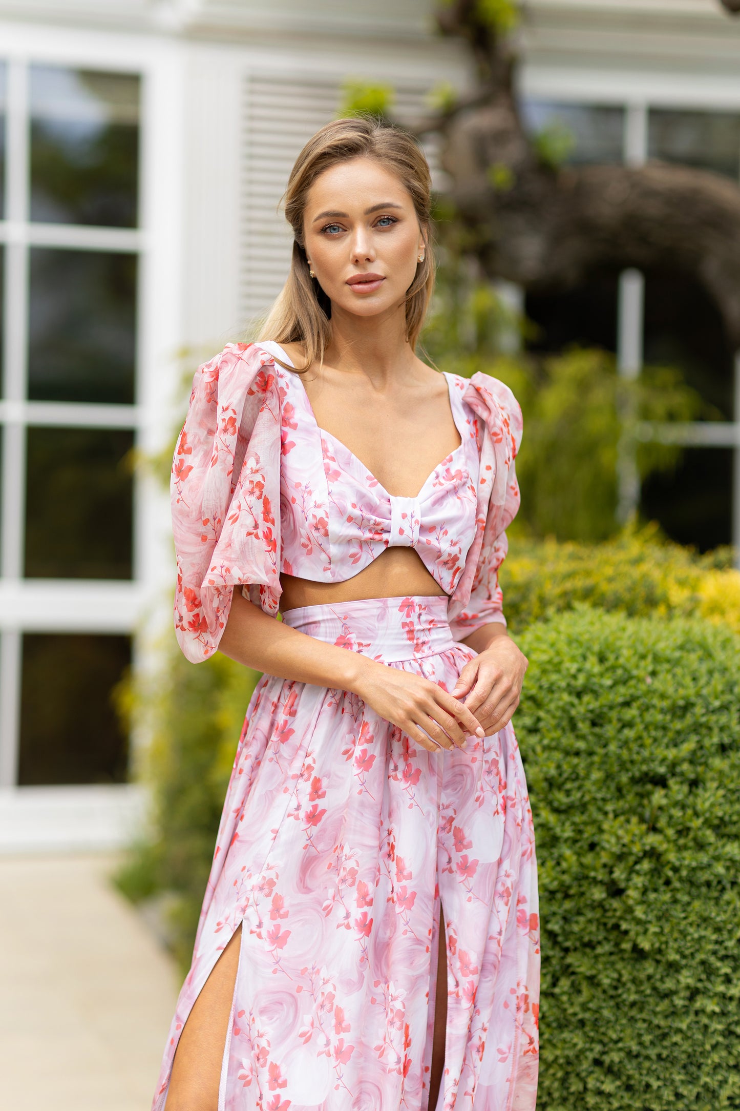 Rosalie Bloom Skirt Set