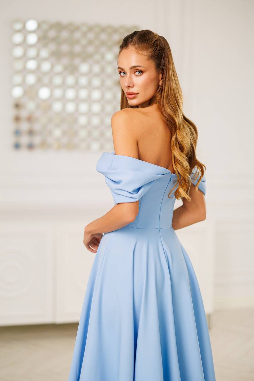 Aurélia Off-Shoulder Midi Dress