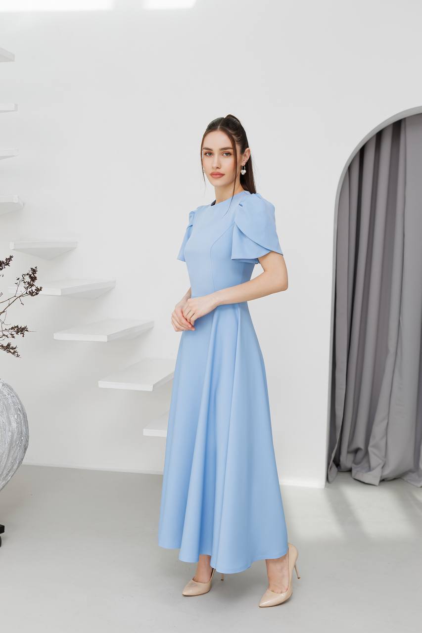 Aurélia Tulip Sleeve Midi Dress