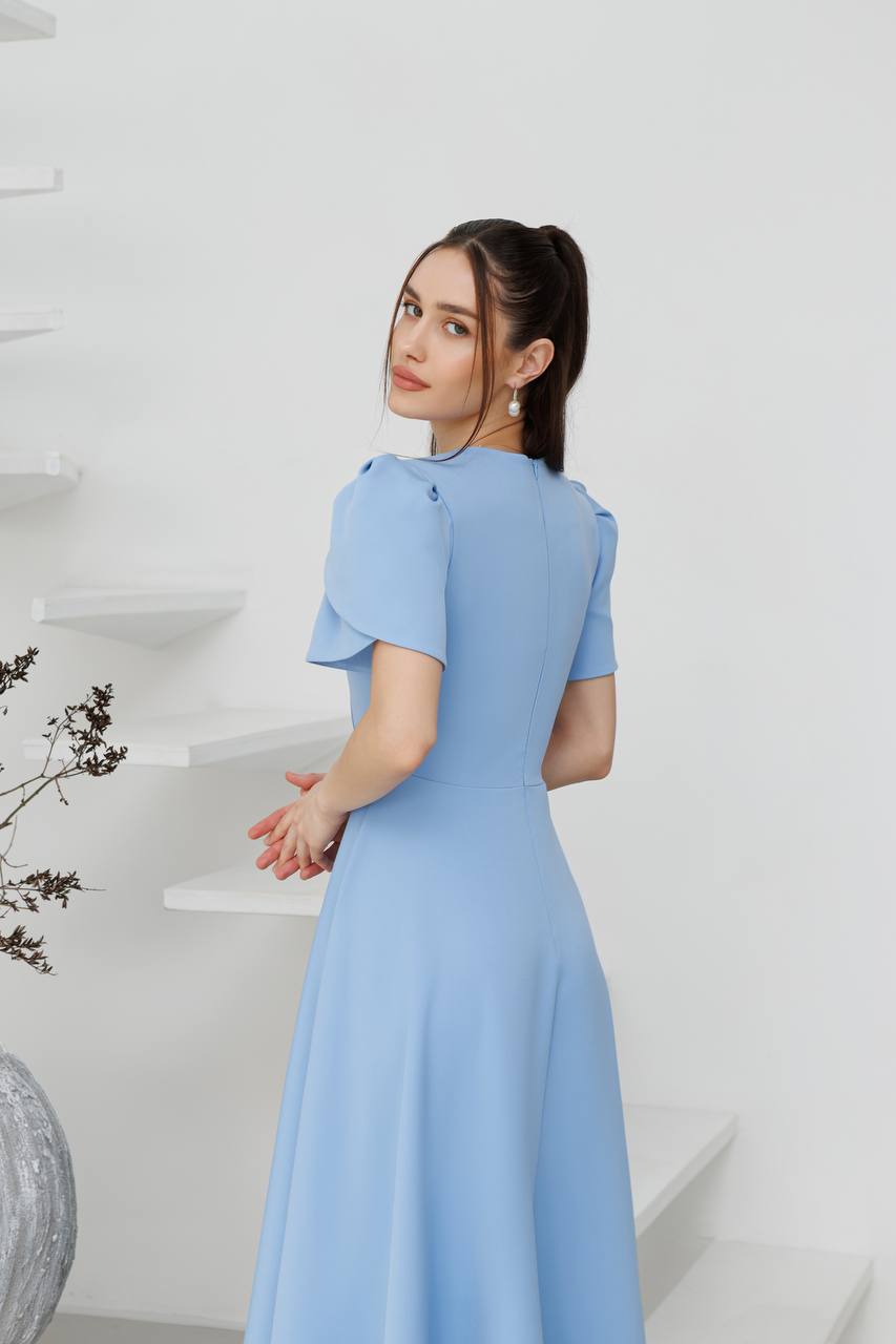 Aurélia Tulip Sleeve Midi Dress