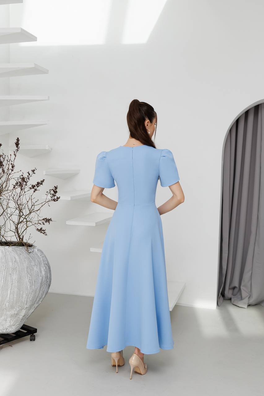 Aurélia Tulip Sleeve Midi Dress
