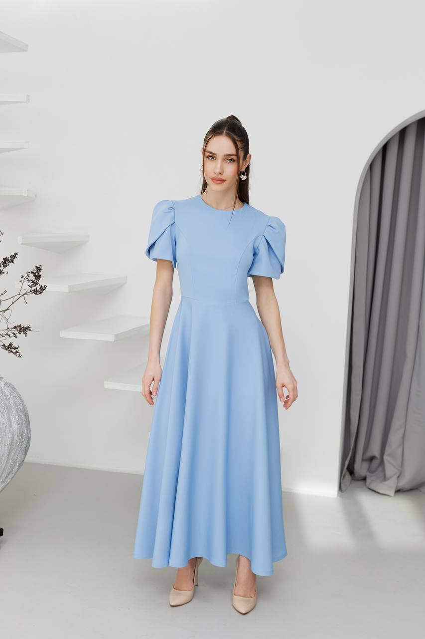 Aurélia Tulip Sleeve Midi Dress